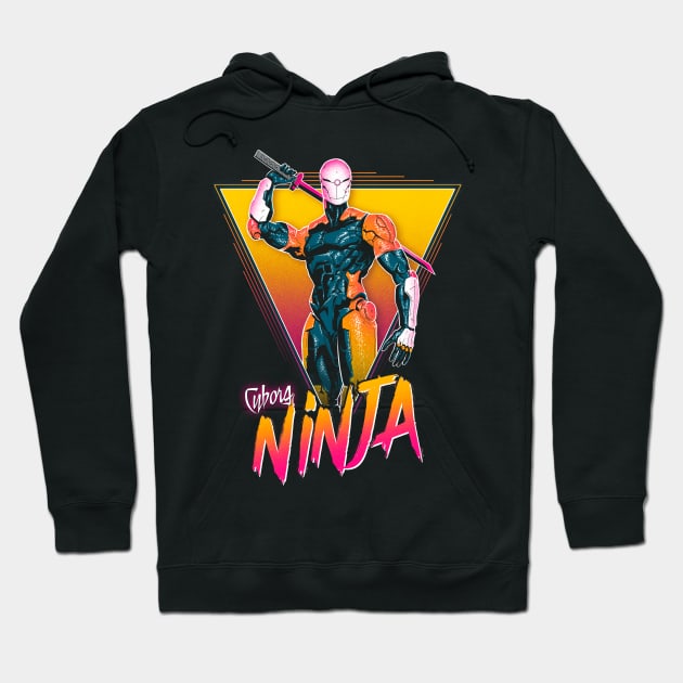 Cyborg Ninja Hoodie by ddjvigo